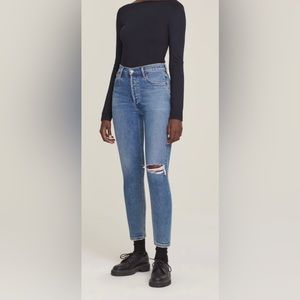 The Agolde Nico - a “go anywhere” weekend kinda Jean